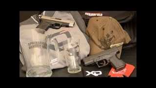 XD-S 4.0” .45ACP Handgun vs XD(M) 3.8” Compact .45ACP Duel