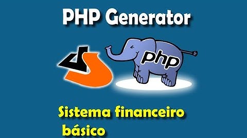 Ao vivo 2 horas de Curso PHP Generator Módulo 1