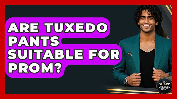 Are Tuxedo Pants Suitable For Prom? | The Sharp Dressed Gent