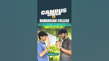 Ramanujan College Students Review It All | Attendance, Faculty & Campus Life  #campuscheck