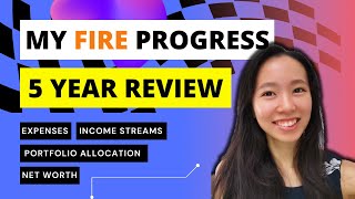 My net worth, portfolio, expenses | 5 year FIRE journey