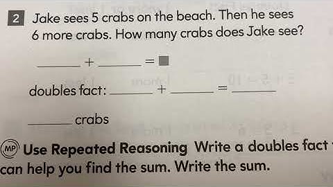 Into Math, Homework, Lesson 1.1, Page 1, Part Two