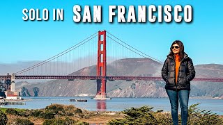 SAN FRANCISCO TRAVEL VLOG 🇺🇸 Indian Girl Traveling Solo in San Francisco, USA | Kritika Goel screenshot 1