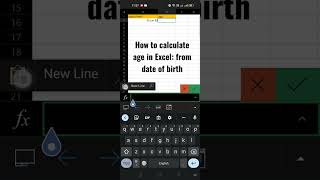 How to calculate age in Excel: from date of birth screenshot 5