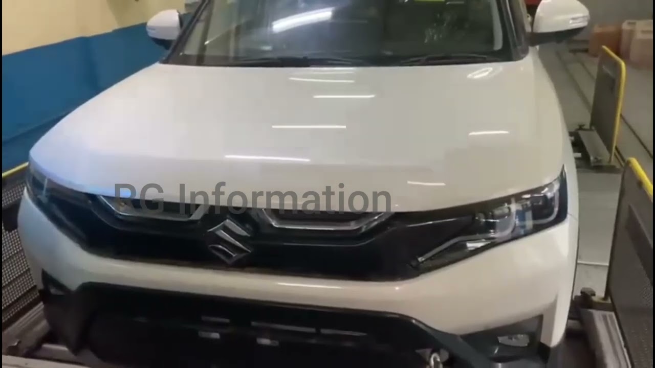 BREZZA 2022 Maruti Suzuki Brezza Facelift 2022  Brezza 2022 Official Teaser Launched