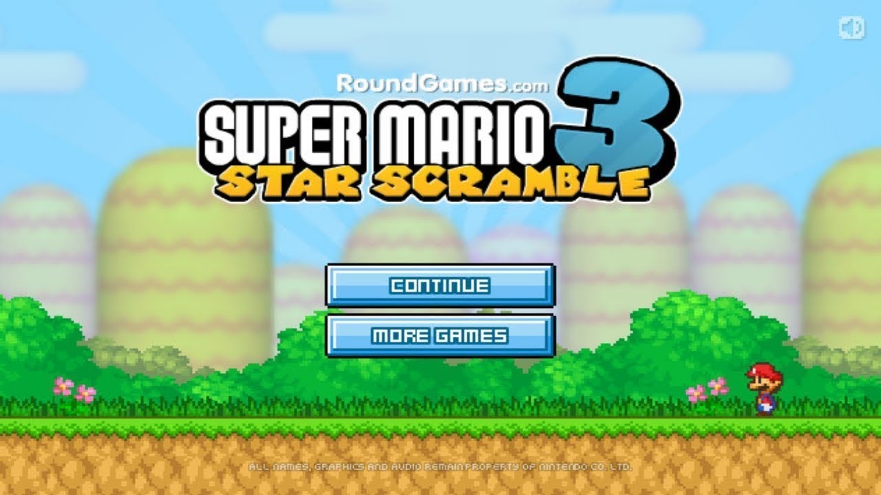 Super Mario Star Scramble 3 - Play Now