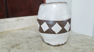 Vaso estilo cerâmica chinesa