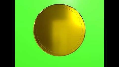 Spinning Coin (Royalty Free)