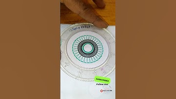 Very simple spirograph drawing 😍😍. #spirograph #satisfying #asmr #trending #shorts #ytstudio