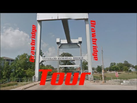 Kaukauna Wisconsin Veterans Memorial Bridge Tour (HD)