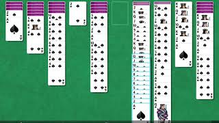 【初級】スパイダーソリティア Spider solitaire【suit 1】 screenshot 2