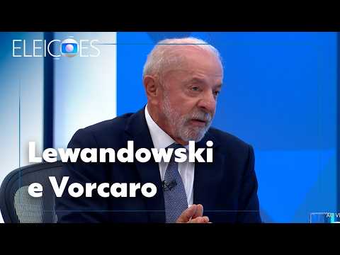 2026 Elections: Lula responds to questions about Lewandowski's relationship with Vorcaro