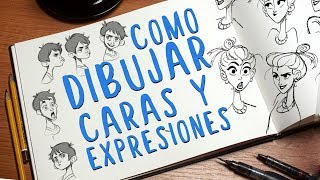 ★ CÓMO DIBUJAR ROSTROS Y EXPRESIONES | TUTORIAL | MILI KOEY