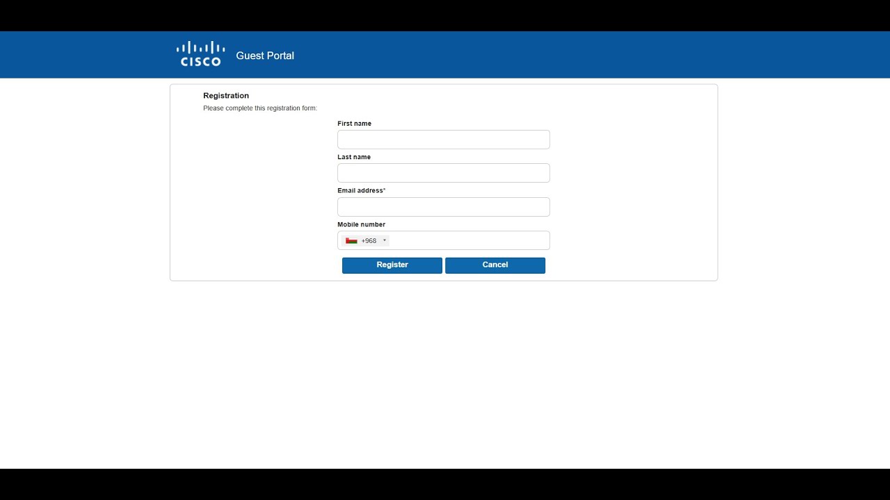 MSN - Cisco ISE 3.3 Wireless Guest Self Registration Portal Configurations
