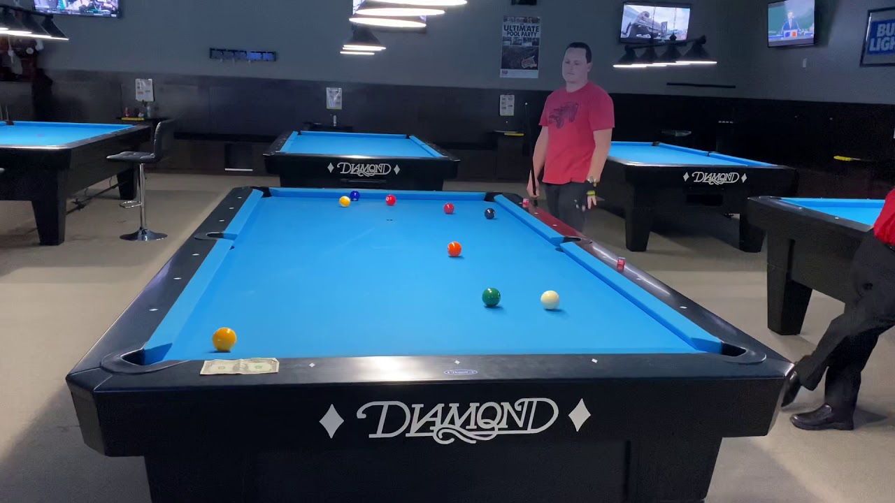 Beating Nick Varner in 9 Ball - YouTube