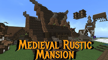 Minecraft - Gundahar Tutorials - Medieval Nordic Mansion Part 1