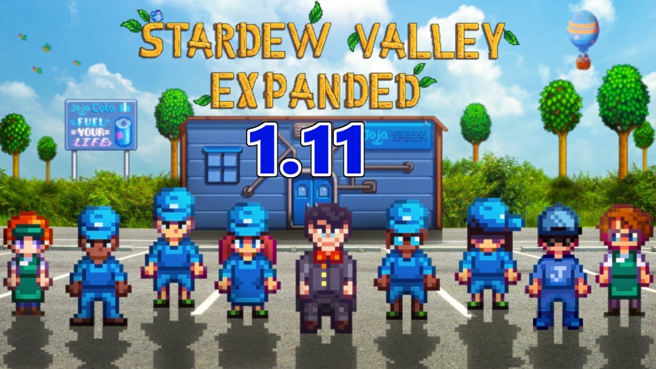 Stardew Valley Expanded Mod Patch 1 11 The Joja Path Update Youtube