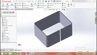 Rip command in sheet metal | Solidworks Design Hub