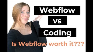 Comparison between Webflow and coding