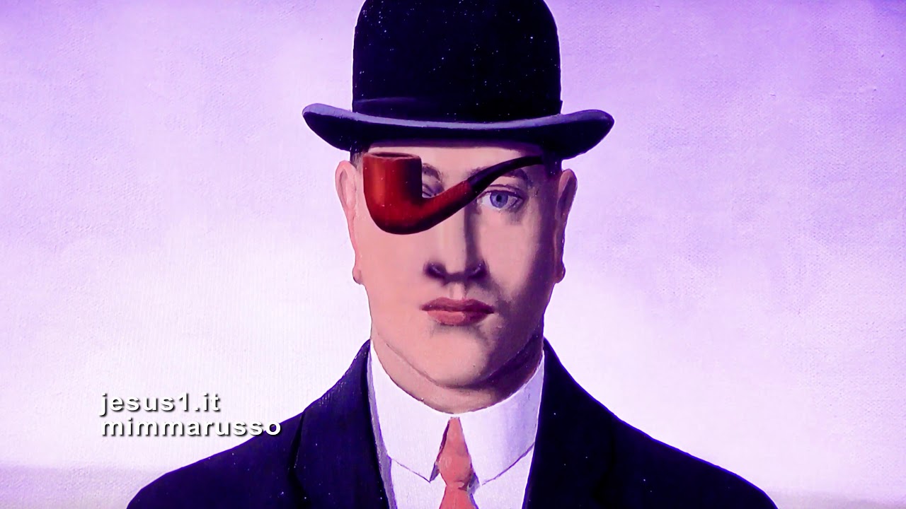 il Papa e Magritte L'UOMO CON LA BOMBETTA - YouTube