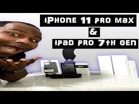 APPLE SHOPPING HAUL   iPhone 11 Pro Max Unboxing   iPad Pro 7th Gen Unboxing 