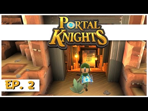 Portal Knights - Ep. 2 - Copper Ore Caving! - Let's Play Portal Knights Gameplay