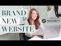 A Tour of My NEW Custom Showit Website Design!