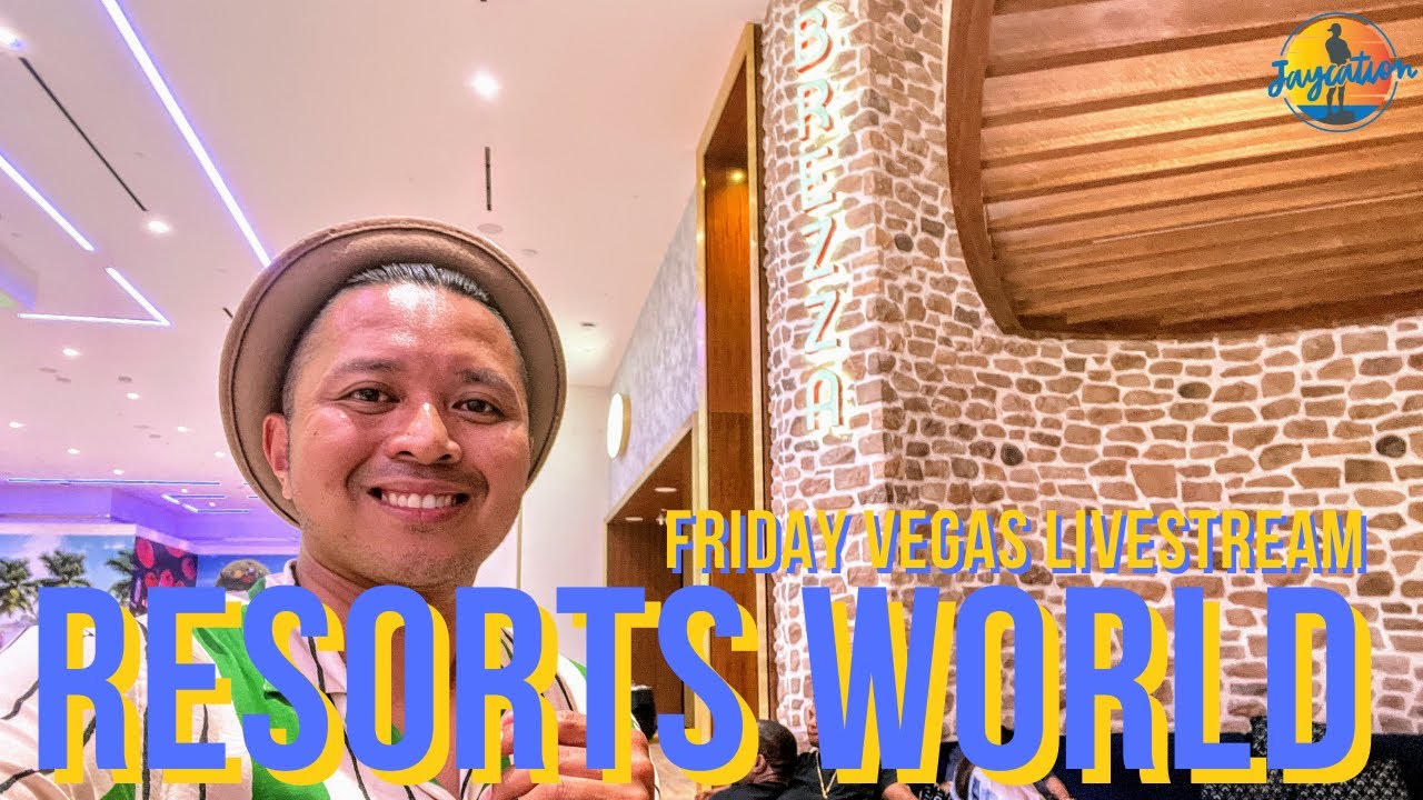 LAS VEGAS LIVE! Exploring Resorts World Grand Opening Weekend on a Friday Night!