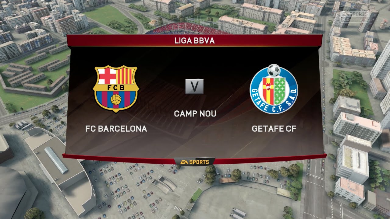 FIFA 16 - FC Barcelona vs. Getafe CF @ Camp Nou