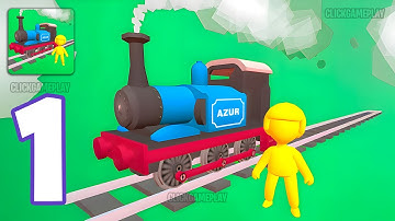 Rail Lands Gameplay Walkthrough Part 1 - Tutorial Railway Simulator Manager (Android,iOS)