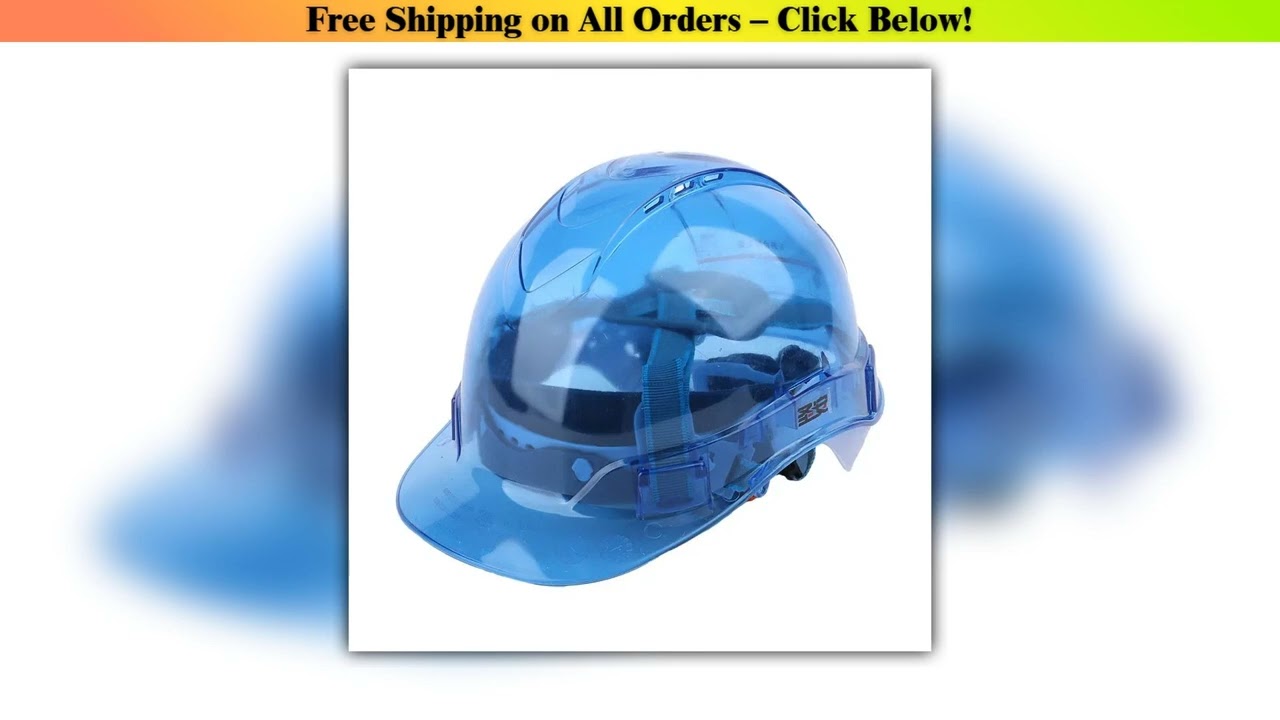Transparent Safety Helmet Construction Climbing Steeplejack Worker Protective Helmet Hard Hat
