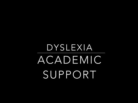 academic support for dyslexia youtube academic support
