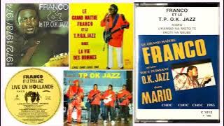 FRANCO, MADILU, SIMARO, MANGWANA et le T.P. O.K JAZZ GREATEST HIT SONGS NONSTOP MIX