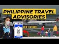 AIRLINE ADVISORIES &amp; 5 NEW FEATURES of E-TRAVEL for DEPARTING PAX | PHILIPPINE TRAVEL UPDATE