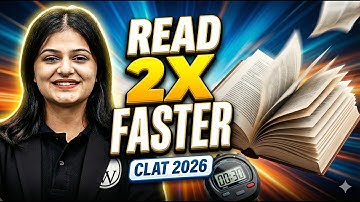 Double Your Reading Speed for CLAT English | Must-Watch