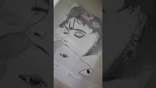 Hare krishna 🙏✨#lord #krishnaji #drawing #art #wow #ytshorts