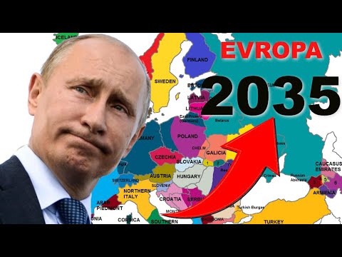Kako će Rusija Izgledati u 2035 godini ako se Ostvari OVO PREDVIDJANJE? /KARTA IZ 2035/