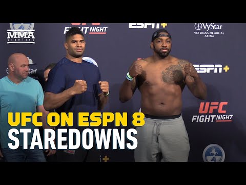 UFC on ESPN 8 Weigh-in Staredowns - MMA Fighting