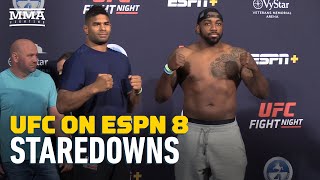 UFC on ESPN 8 Weigh-in Staredowns - MMA Fighting UFC on ESPN 8 Weigh-in Staredowns - MMA Fighting