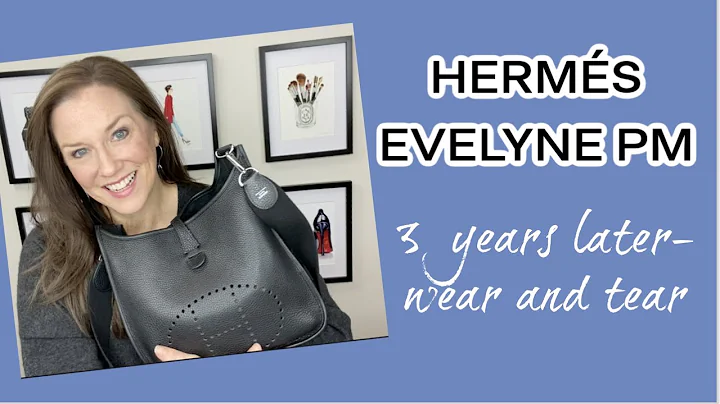 Hermes Evelyne PM - Three Years Later - Wear and Tear