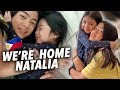 SURPRISING NATALIA WERE BACK HOME!! | Ranz and Niana