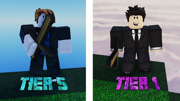 I FOUGHT Every Tier in Roblox Bridge