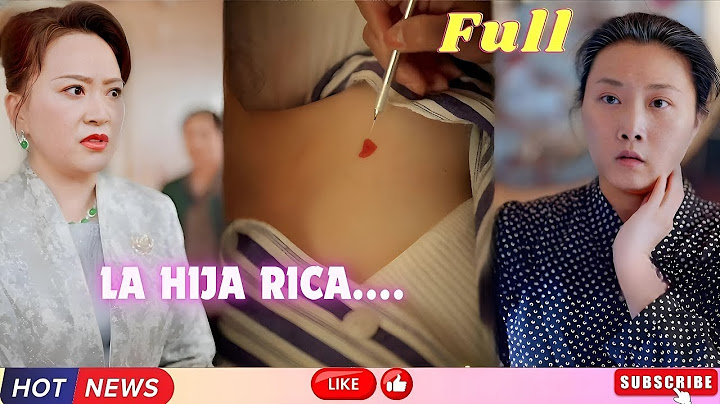 La hija rica fue reemplazada al nacer, una marca la lleva a descubrir su verdadera identidad