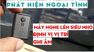 Thiết bị nghe lén định vị siêu nhỏ , theo dõi từ xa