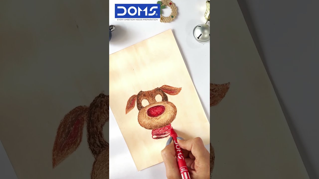 This Christmas Bring Your Imagination To Life With DOMS Jumbo WAX Crayons Diy Crayon Art Doms