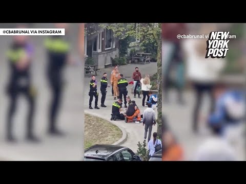 Video captures aftermath of deadly Rotterdam shooting