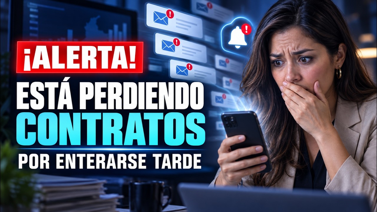 Alertas de licitaciones en SECOP II en tiempo real