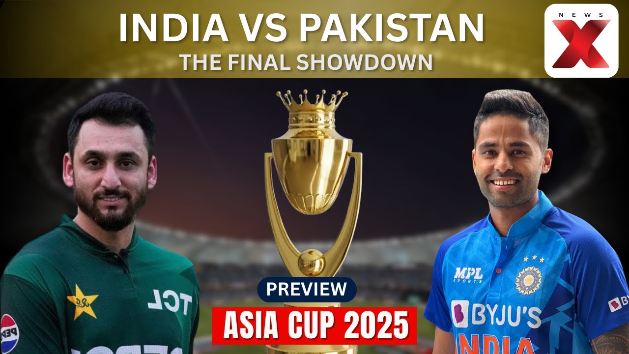 India vs Pakistan Final LIVE: India vs Pakistan Asia Cup 2025 Match ...
