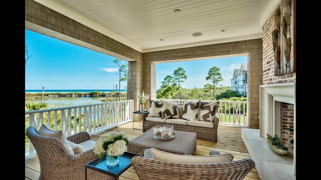 exquisite coastal contemporary home in watersound florida