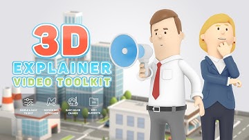 3D Characters Explainer Toolkit